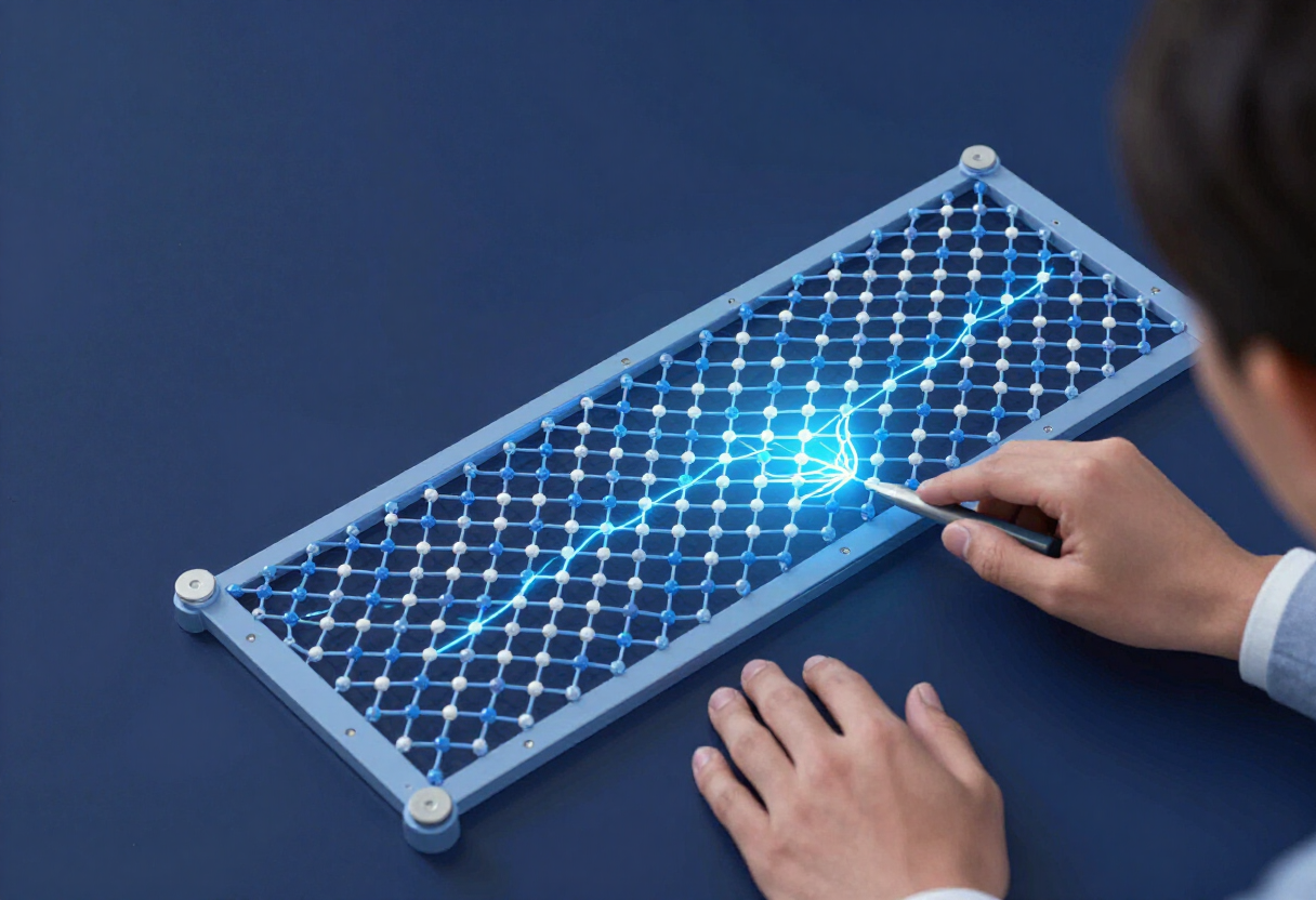 Mapping electric fields in working graphene devices